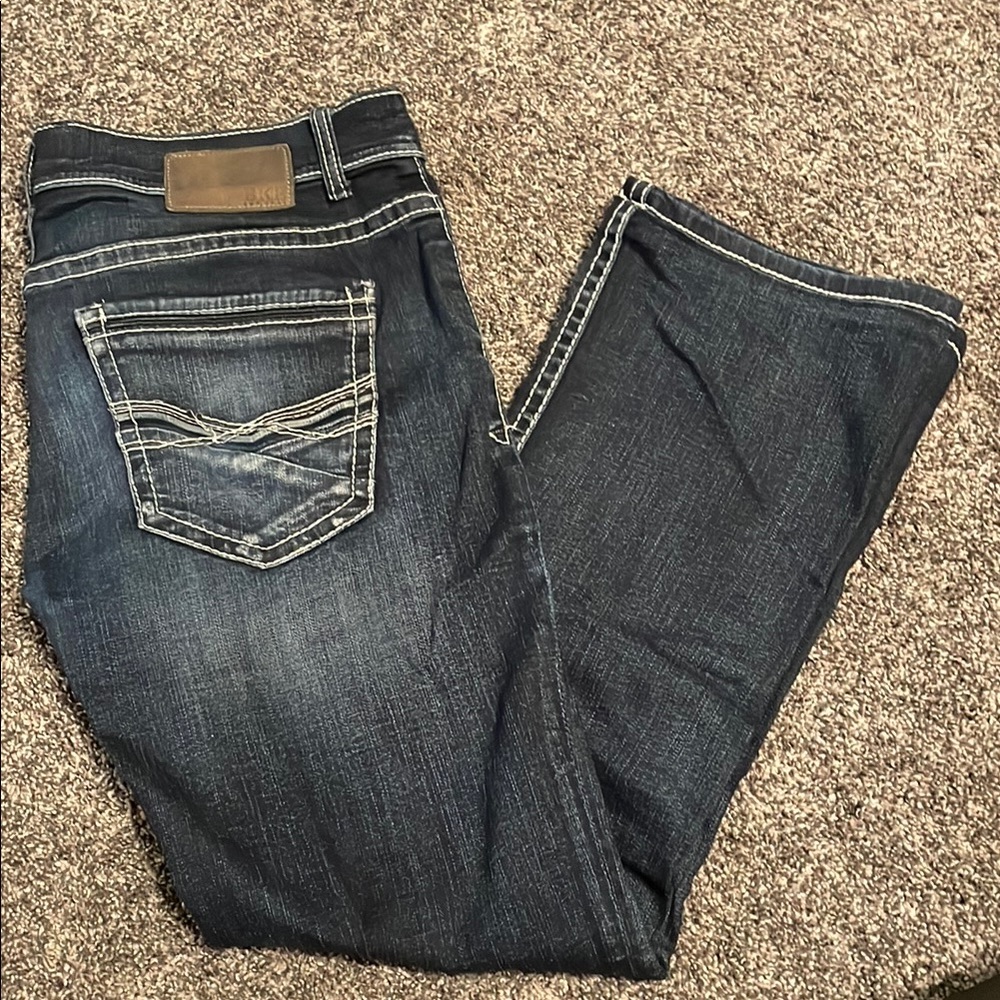 Dark Wash Denim Jeans